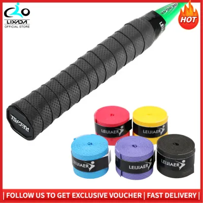 Pack of 5pcs Tennis Racket Overgrips Anti-skid Sweat Tape Wraps Badminton Racquet Over Grip Fishing Rod Sweat Band Grip