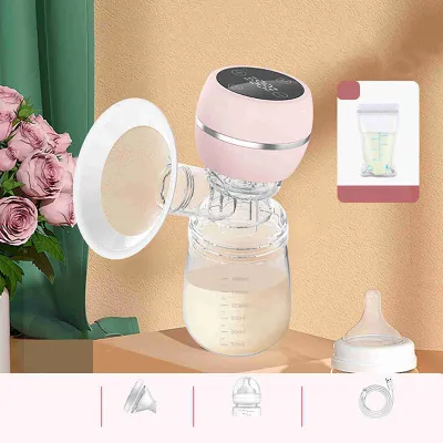 Hands-Free Wearable Electric Breast Pump Painless Large Suction Massage Lactation Silent Portable BPA-Free For Travel Work Home Use​