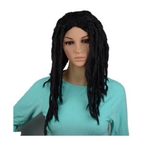 2019 New Reggae Dreadlock Twist Wig for Prom cosplay Brown Wig African Small Braids Hair