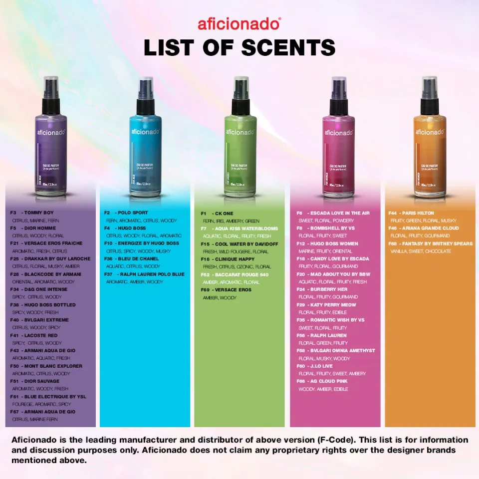 85ml Aficionado Best Seller For Male 2019 Body Spray Aficionado