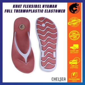 Sendal Sandal Jepit Wanita Camou Cewek Camao Camau - CHELSEA Teff