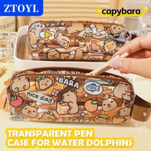 [COD] ZTOYL กล่องดินสอสุดสร้างสรรค์กระเป๋าปากกาน่ารักลายการ์ตูนน่ารักกล่องใส่ดินสอมีซิปน่ารักสำหรับนักเรียนอุปกรณ์สำนักงานของขวัญ