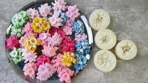 Linh hoạt Silicone Khuôn Hoa cho Diy thơm hoàn hảo cho nhà kiểu dáng và lễ hội lễ kỷ niệm