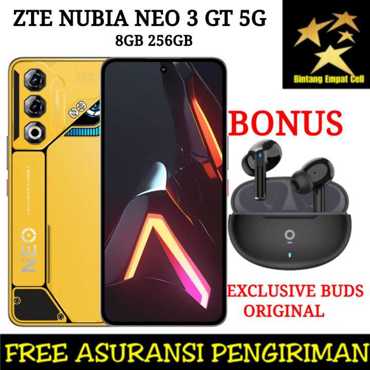 ZTE NUBIA NEO GT 5G 8/256 NUBIA NEO 5G 8/256 GARANSI RESMI