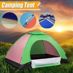 JMN - Family Tent Waterproof Outdoor Camping Tent Multi-Color 2/4/6/8 Persons