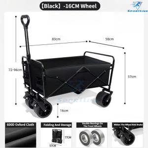 SG Stock.Cargo hand truck camping shopping cart practical garden cart portable hand truck clip-on cargo truck hand truck