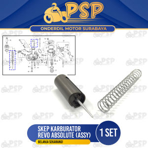 Skep Karburator Assy Revo Absolute - Sekep Piston Gas Karbu Vakum Vacum Vaccum Diafragma Skep