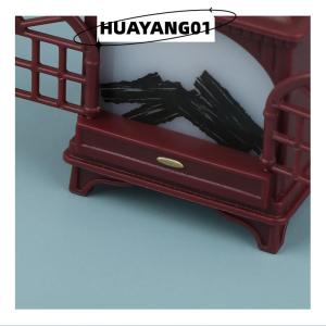 HUAYANG01 [HOT FASHION] Dollhouse Miniature Simulation Fireplace Model Furniture Ornaments Kids Toys
