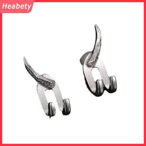 Heabety  Khuyên tai punk mới cho nam khuyên nụ hai công dụng tháo rời được hạt charm đính tai kiểu chấu trang sức thời trang