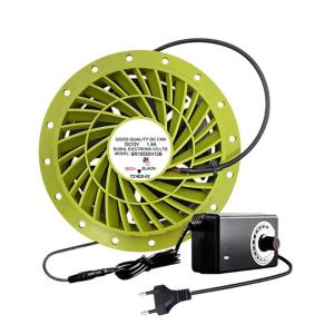 Quạt hút thiết lập 6500RPM DC12V ổ bi kép phun Booth Fan cho 3D in ấn và phun gian hàng