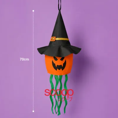 Dekorasi Halloween Gantung Tengkorak Skull Trick Or Treat Jack Lantern Labu 78311300