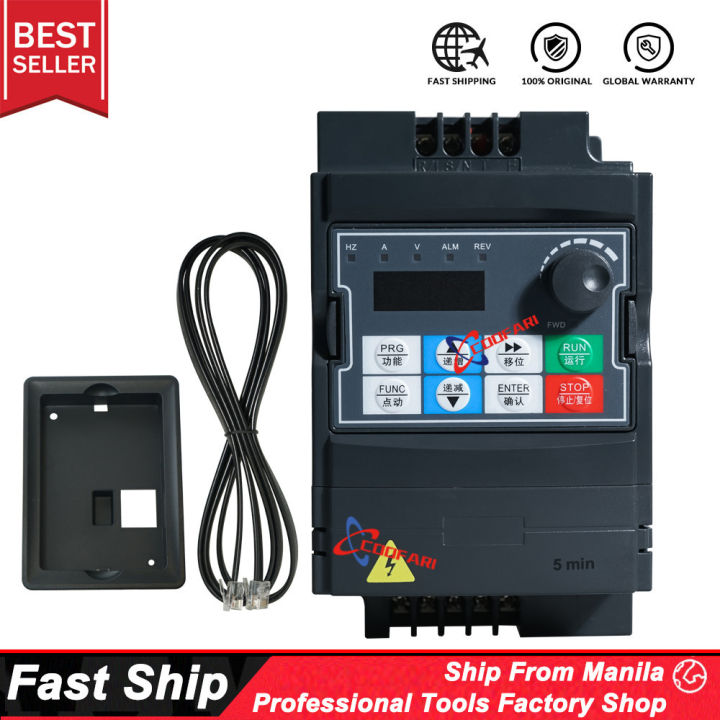 Single Phase 220V VFD Inverter – Variable Frequency Converter for 3 ...