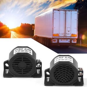 Talking Reverse Back Up Horn 12 or 24 Volts - For Cars &amp Jeep - Reversing Siren Alarm Buzzer Warning Alert