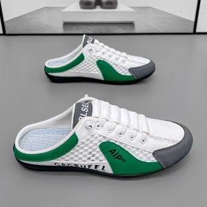 Zishop  จัดส่งที่รวดเร็ว รองเท้าแตะลำลองแบบสวม ทรงสวยทันสมัยสวมใส่ใช้งานง่ายสะดวกสบาย ด้านหลังมีกันลื่นให้แน่นๆ สวมใส่ ได้หลากหลายโอกาส สายแฟชั่นไม่ควรพลาด