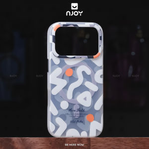 Ốp Lưng Nhám Mờ Graffiti Nút Bấm Kim Loại Vòng Sạc Không Dây Cho Điện Thoại iPhone 17 Pro Max 16 15 14 13