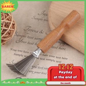 BAREN Lược làm sạch lược chải làm sạch dụng cụ chải tóc vuốt làm sạch dụng cụ trang điểm bụi bẩn tóc