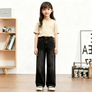 celana jeans skena korean style anak perempuan
