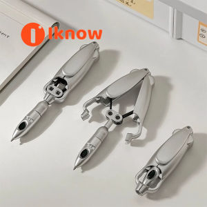 I know Squid Transformation Pen Black Technology Neutral Pen Decompression Automatic Pressing Ball Pen