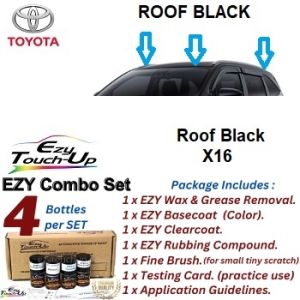 Toyota VELOZ Original Touch Up Paint - EZY Touch Up Combo Set- Touch Up Paint