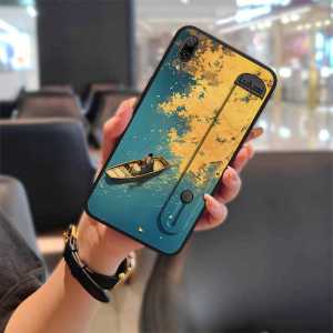 Sleeve masculine Phone Case For Huawei Enjoy 9/Y7 Pro 2019 Fashion Design Protective Cell phone cover Plain color mature