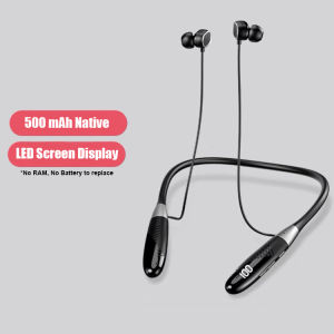 หูฟังบลูทูธไร้สาย หูฟังแบบคล้องคอ หูฟังซับวูฟเฟอร์แบบสปอร์ตกันน้ำมาพร้อมกับโครโฟนในตัวหน่วยความจำ 16G