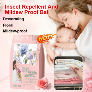 Floral Camphor Balls Insect Repellent And Mildew Proof Baby Grade Non-Toxic Camphor Balls For Cabinet And Drawer 花香味无毒樟脑丸