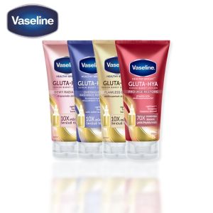 ⭐🇸🇬 READY STOCK 330ml Vaseline Gluta Hya Serum Burst Lotion Radiant Glow Moisturizing Smooth & Bright Skin