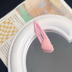 New Pink Childrens Small Hairpin Side Clip Cute Side Hairpin Duckbill Word Clip Summer Girl Fashion Hair Accessories
