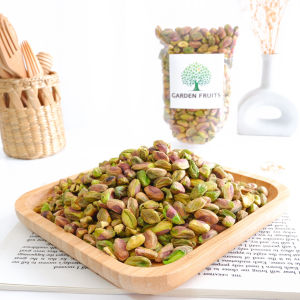 Roasted Pistachio Whole พิสตาชิโออเมริกาเม็ดเต็มอบ ริ้วรอยแกะเปลือก อบธรรมชาติ (ไม่ใส่เกลือ) KETO ถั่วเพื่อสุขภาพ เกรด