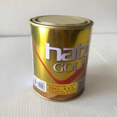 สีน้ำมันสีทอง สีทองอะครีลิค Mg-111 (อเมริกา) ทองคำอร่าม Hato สีน้ำมัน อะครีลิค ทาเหล็ก ทาไม้ สีทอง ทาปูน ทาพระ ทากรอบรูป
