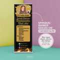 Spanduk, Banner Salon, Eyelash, Nail Art Free Desain. 