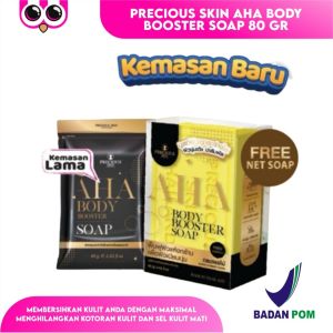 [ SOAP ] PRECIOUS SKIN AHA BODY BOOSTER SOAP 80 GR ORIGINAL FROM THAILAND / SABUN BADAN / SABUN PEMUTIH
