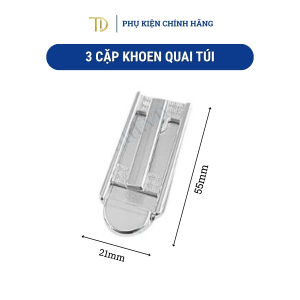 Nẹp túi xách khoen d túi xách khoen quai túi xách công nghệ mạ điện độ bền 5 - 8 năm