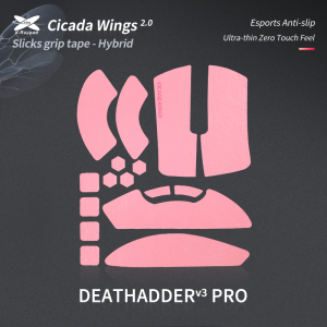 Băng dính X-Raypad Cicada Wings V2 Slicks cho Deathadder V3 Pro xraypad băng dính chuột Miếng dán chống trượt chuột