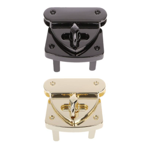 New Metal Clasp Turn Lock Twist Locks DIY Leather Handbag Bag Hardware Accessori