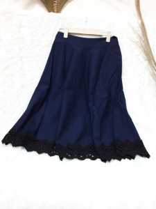 ( COD ) MM 119 920 702 Rok A Lebar d bawah lutut + ( GRATIS ONGKIR ) IMPORT SKIRT OFFICAL bahan katun tebal halus