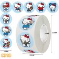 500pcs Sanrio Cartoon Sticker DIY Tape Kuromi Pacha Dog Ania Anime Sticker Cute Sealing Sticker 294. 