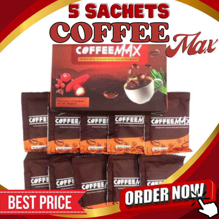 5 SACHETS / ORIGINAL / COFFEE MAX | Lazada PH