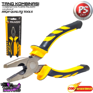 Tang Kombinasi 6" Pallazo / Combination Pliers PALLAZZO 6 inch Gagang Karet Ergonomis Anti Slip Kuat Tahan Lama