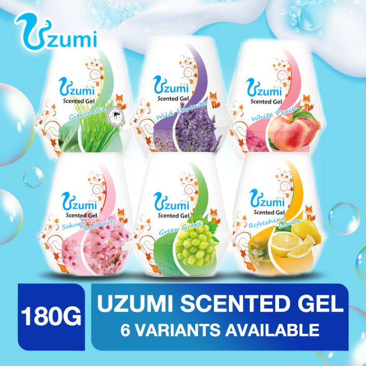 Uzumi Scented Gel Air Freshener 180g Toilet Air Freshener Air Refresher