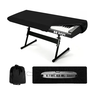 61/88 Key Digital Electronic Piano Cover Fabric Light Thin Keyboard Instrument Dust Cover Breathable Heat Radiation