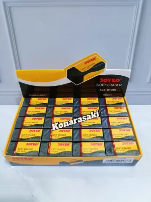 40 PCS Penghapus Pensil Joyko ER-110 Kecil isi 40 Pcs / Eraser ER 110 Colours / Hapusan Stip Pencil B40