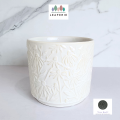 The Leaferie Noirra plant pots Ceramic flowerpot flowerpots flower pot planter planters. 