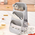 nNvNVder Multifunction Countertop Storage Kitchen Utensil Drainer Rack Makeup Brushes Box Stationery Organizer Bekas Alat Tulis  TABLEWARE. 