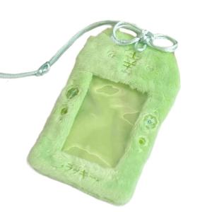 Đồ đựng thẻ sang trọng hoa Ví thẻ ảnh đồ đựng thẻ Bao thẻ móc treo đựng xe buýt đồ đựng thẻ bảo vệ thẻ 3 inch thẻ bìa túi lưu trữ