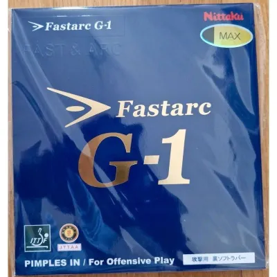 Nittaku Fastarc G1 High Speed Spin Best Quality Table Tennis Rubber Ping Pong Sport Butterfly Donic Dhs xiom