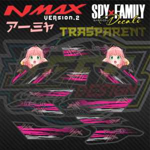 NMAX V2 STICKER  NMAX V2 DECALS NMAX V2 INDO CONCEPT STICKER TRANSPARENT NMAX TRANSPARENT