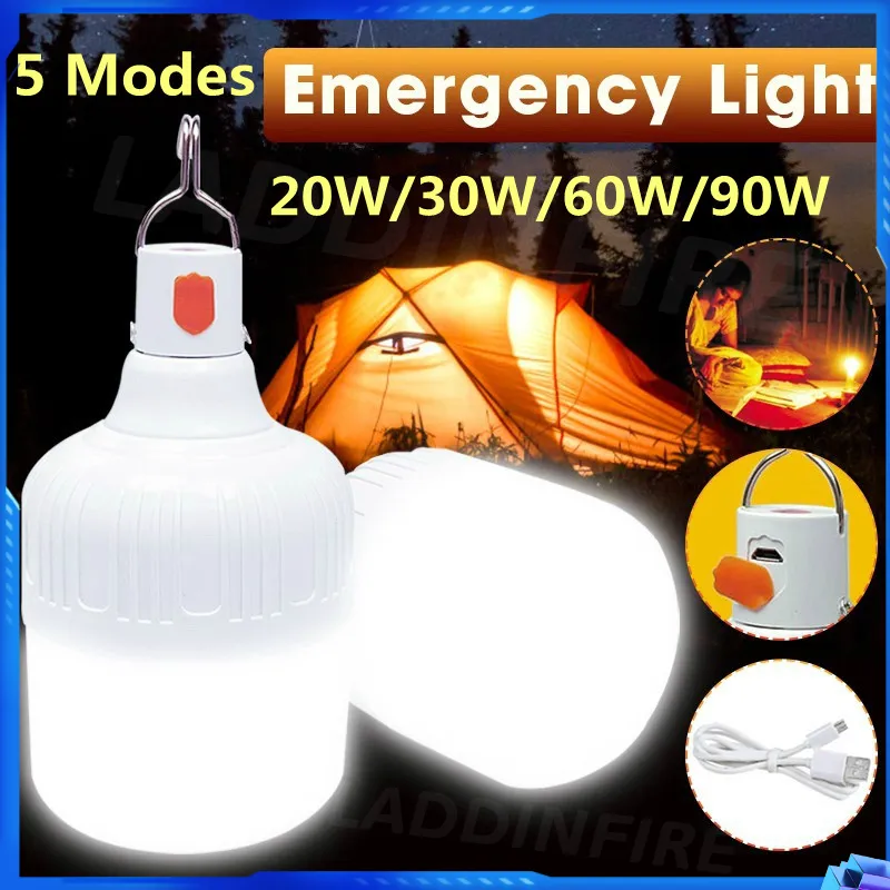 BUY TAKE 1】Rechargeable Bulb Light With Charger Emergency Bulb