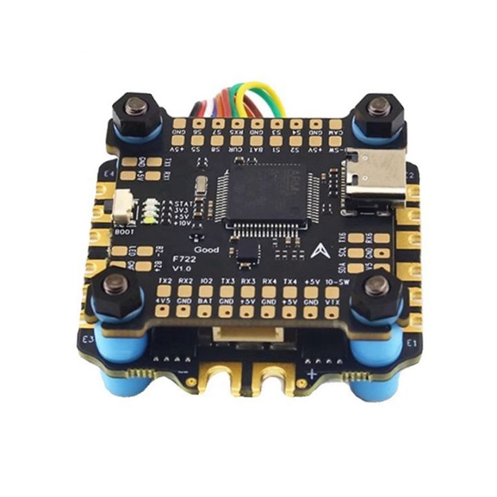 F722 60A Stack Flight Controller+ BLHELI_S 60A 4in1 ESC 3-6S 30.5X30 ...