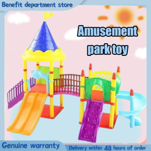 DIY Luxury Assemble Toy Play House Castle Cottage Set Model Toy Games Dolls Boy Girls Toys Gift for Children Birthday Gift Christmas gift